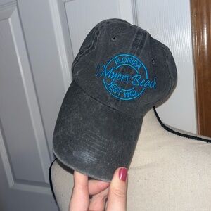 Ft Myers Beach Grey Baseball Cap